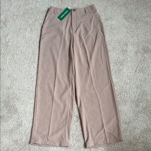 SHEIN Tan Work Pants